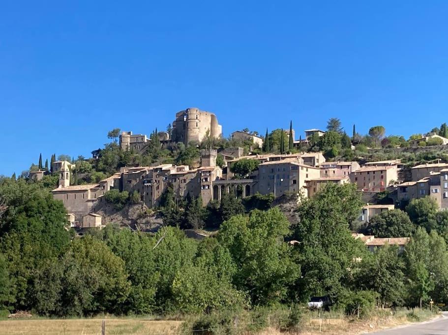 La Vue Est Belle Daire Montbrun-les-Bains Dış mekan fotoğraf