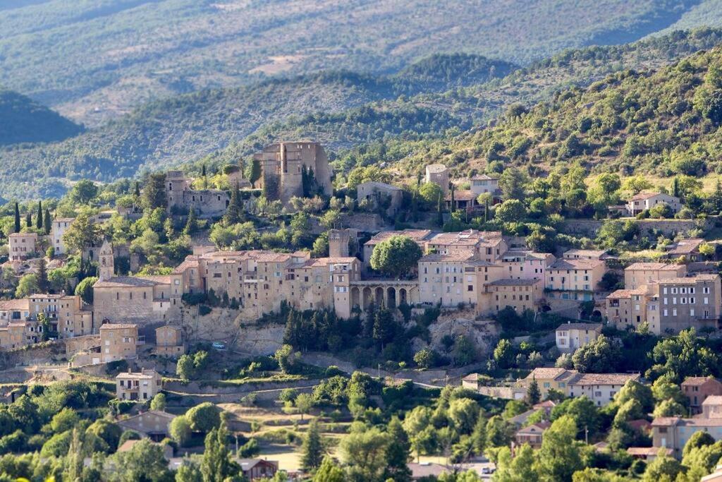 La Vue Est Belle Daire Montbrun-les-Bains Dış mekan fotoğraf